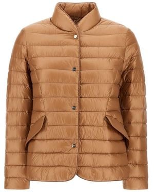 Herno Quilted Jacket - ブラウン