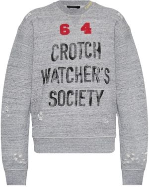 DSquared² Printed Sweatshirt - Gray