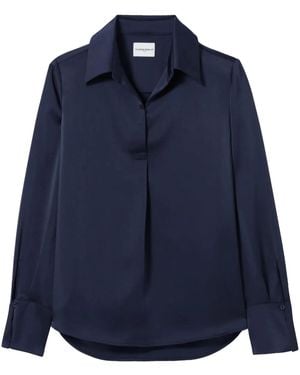 Claudie Pierlot ロングスリーブ シャツ - ブルー