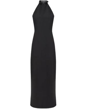 FFORME Robe Longue Silke Dos Nu - Black
