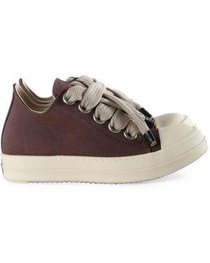 Rick Owens Jumbolace Sneakers - Brown