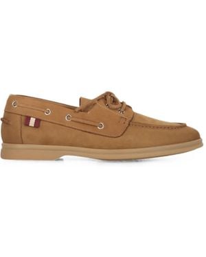 Bally Leather Loafers - Brown