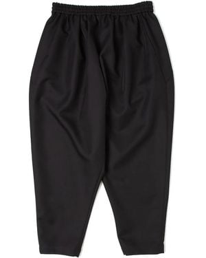Yoshio Kubo Elasticated Tapered Pants - Black