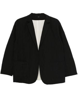 Apuntob Front-Pocket Blazer - Black