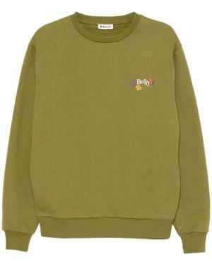 Bally Logo Sweatshirt - Green
