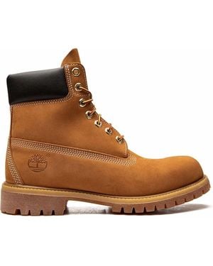 Timberland 6-Inch Premium "Wheat" Boots - Brown