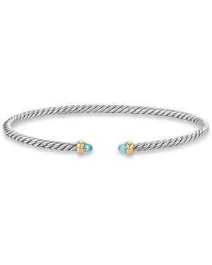 David Yurman Bracelet Micro Cable Flex - White