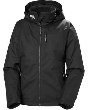Helly Hansen Crew Hooded Jacket - Black