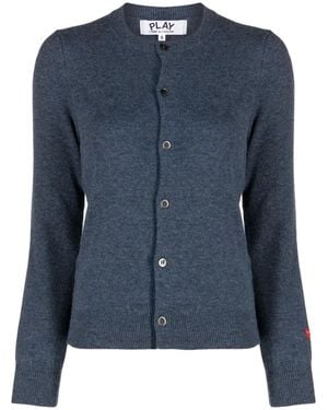 COMME DES GARÇONS PLAY Gestreept Vest - Blauw
