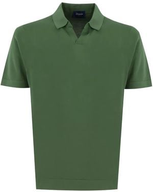 Drumohr Chemise À Col Polo - Green