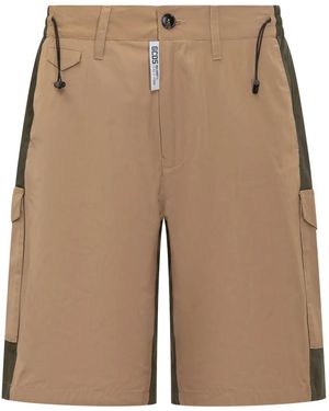 Gcds Shorts Met Vlakken - Naturel