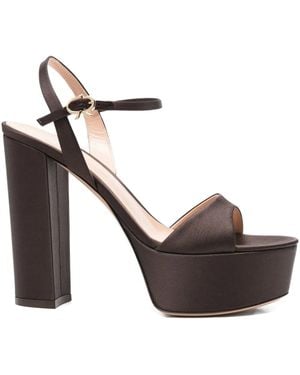 Gianvito Rossi 85Mm Marlena Sandals - Brown