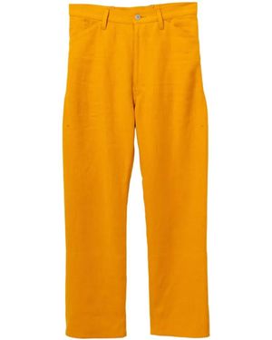Junya Watanabe Linen Trousers - Orange