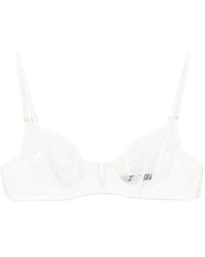 Kiki de Montparnasse Fleur Veloutée Bras - White
