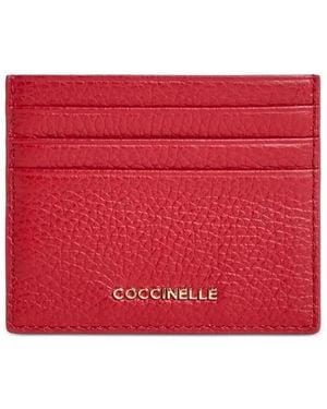 Coccinelle Logo-Appliqué Wallet - Red