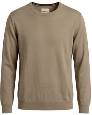 GANT Jersey Con Logo Bordado - Neutro