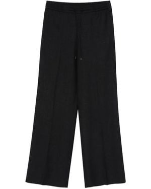 Berwich Drawstring Trousers - Black