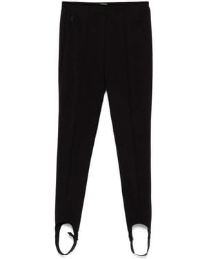 Tibi Compact Ultra Stretch Knit Stirrup Legging - Black