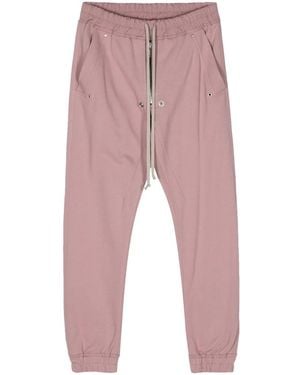 Rick Owens Pantaloni Sportivi Bela - Rosso