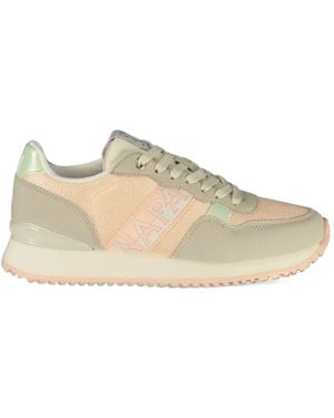 Napapijri Astra Sneakers Mit Logo-Print - Natur