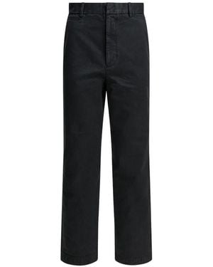 AURALEE Button Pocket Pants - Black