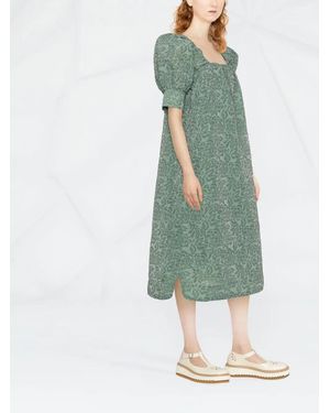 tropical floral midi dress Life Full of Joy Floral Midi Dress- Multi-Color, M | Dresses | White Birch