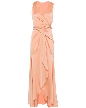 Silk95five Shangri La Tie Front Dress - Pink