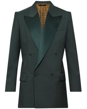 Amiri Peaked-Lapels Blazer - Green