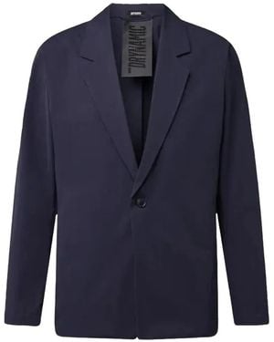 DRYKORN Nolen Notched-Lapel Blazer - Blue