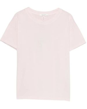 Rag & Bone Crew-Neck T-Shirt - Pink