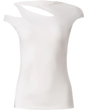 MOOS STUDIO Asymmetric Top - White