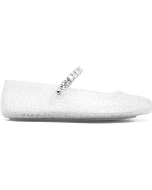 Jimmy Choo The Jelly Ballerinas - Weiß