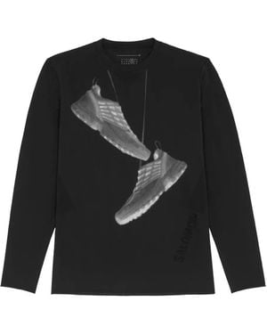 MM6 MAISON MARGIELA X SALOMON X Salomon Graphic-Print T-Shirt - Black