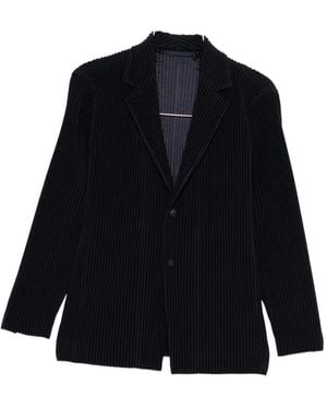 Homme Plissé Issey Miyake Two-Button Jacket - Black