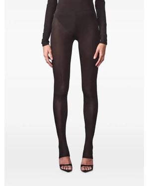 Artemis DiCiero Leggings Christina Con Staffa - Nero