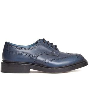 Tricker's Bourton Derby-Schuhe - Blau