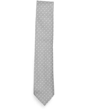 Tom Ford Polka-Dot Silk Tie - White