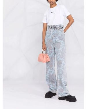 MSGM ロゴ Tシャツ - マルチカラー