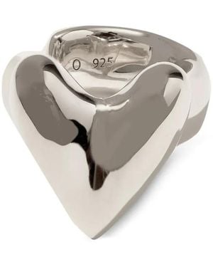 Otiumberg Roscida Heart Ear Cuff - Weiß