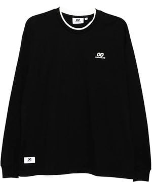 Chocoolate ロングtシャツ - ブラック
