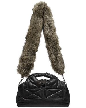 OPEN YY Handtasche Aus Leder - Weiß