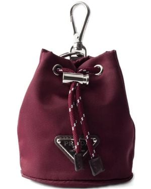 Prada Speedrock Keyring - Purple