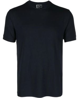 Giorgio Armani Cotton T-Shirt - Black