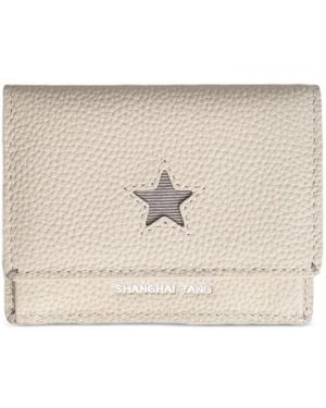 Shanghai Tang Tang Star Billfold Wallet - Natural