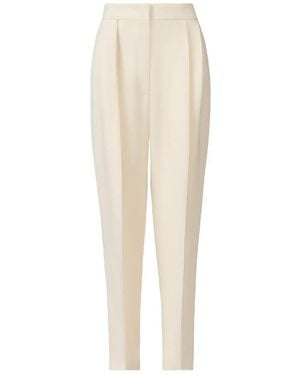 Fabiana Filippi Cady Pleated-Front Trousers - White