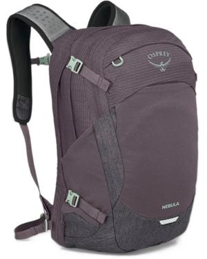 Osprey Nebula Logo-Print Backpack - Purple