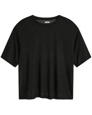 St. Agni Relaxed Fine Jersey T-Shirt - Black