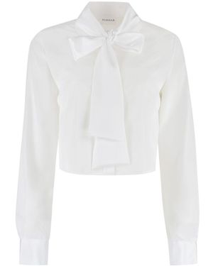 P.A.R.O.S.H. Palmer Blouse - White