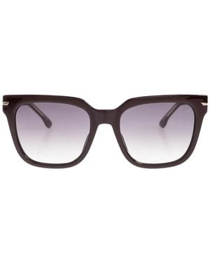 Victoria Beckham Square-Frame Sunglasses - Red