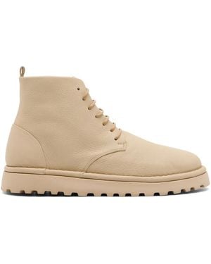 Marsèll Sancrispa Alta Combat Boots - Natural